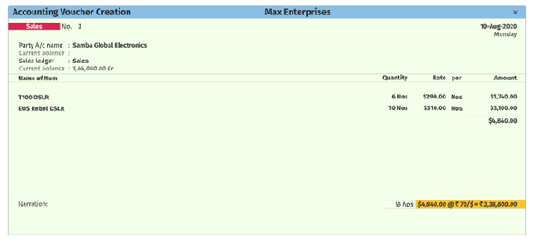 Multiple currency option by using billing software in Indonesia