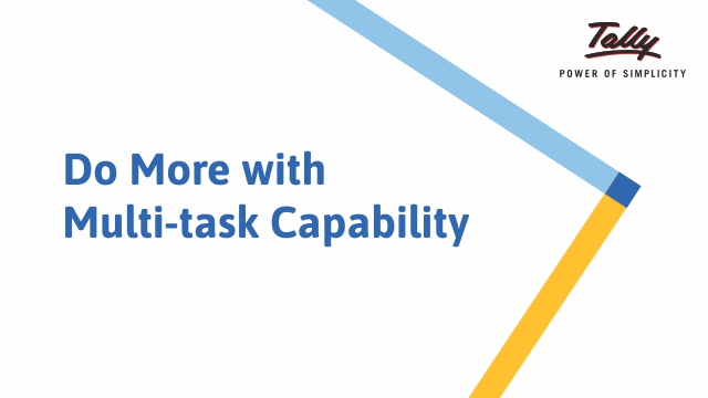 Do More with Multi Task Capability